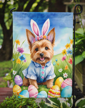Load image into Gallery viewer, Norwich Terrier Easter Garden Flag - Easter Egg Hunt - Dog-Themed Spring Yard Decor