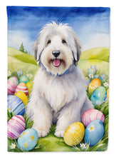 Load image into Gallery viewer, Old English Sheepdog Easter Egg Hunt House Flag