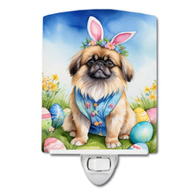Load image into Gallery viewer, Pekingese Easter Egg Hunt Ceramic Night Light