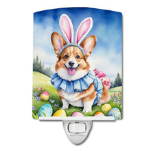 Load image into Gallery viewer, Corgi Easter Egg Hunt Ceramic Night Light