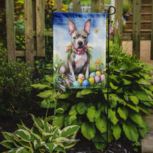 Load image into Gallery viewer, Pit Bull Terrier Easter Garden Flag - Easter Egg Hunt - Dog-Themed Spring Yard Decor