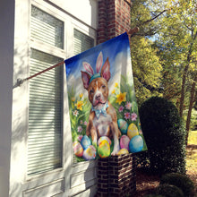 Load image into Gallery viewer, Pit Bull Terrier Easter Egg Hunt House Flag