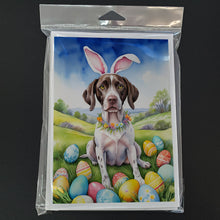 Load image into Gallery viewer, Pointer Easter Egg Hunt Greeting Cards - Blank Note Cards – 8-Pack of Artist-Designed Cards with Envelopes
