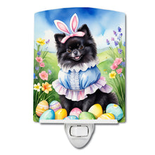 Load image into Gallery viewer, Pomeranian Easter Egg Hunt Ceramic Night Light