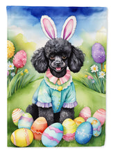 Load image into Gallery viewer, Poodle Easter Garden Flag - Easter Egg Hunt - Dog-Themed Spring Yard Decor