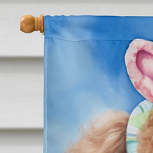 Load image into Gallery viewer, Chocolate Poodle Easter Egg Hunt House Flag