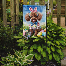 Load image into Gallery viewer, Poodle Easter Garden Flag - Easter Egg Hunt - Dog-Themed Spring Yard Decor