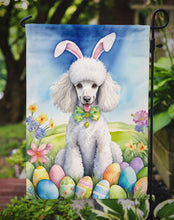 Load image into Gallery viewer, Poodle Easter Garden Flag - Easter Egg Hunt - Dog-Themed Spring Yard Decor