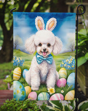 Load image into Gallery viewer, Poodle Easter Garden Flag - Easter Egg Hunt - Dog-Themed Spring Yard Decor
