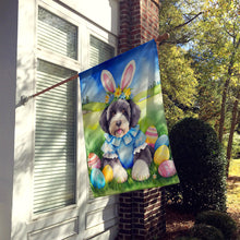 Load image into Gallery viewer, Portuguese Water Dog Easter Egg Hunt House Flag