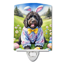 Load image into Gallery viewer, Portuguese Water Dog Easter Egg Hunt Ceramic Night Light
