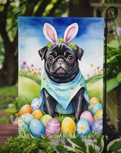 Load image into Gallery viewer, Pug Easter Garden Flag - Easter Egg Hunt - Dog-Themed Spring Yard Decor