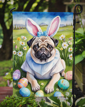 Load image into Gallery viewer, Pug Easter Garden Flag - Easter Egg Hunt - Dog-Themed Spring Yard Decor