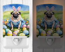 Load image into Gallery viewer, Pug Easter Egg Hunt Ceramic Night Light