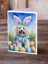Load image into Gallery viewer, Puli Easter Egg Hunt Greeting Cards - Blank Note Cards – 8-Pack of Artist-Designed Cards with Envelopes