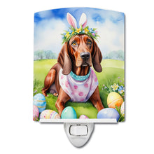 Load image into Gallery viewer, Redbone Coonhound Easter Egg Hunt Ceramic Night Light