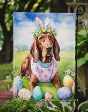 Load image into Gallery viewer, Redbone Coonhound Easter Garden Flag - Easter Egg Hunt - Dog-Themed Spring Yard Decor