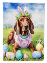 Load image into Gallery viewer, Redbone Coonhound Easter Garden Flag - Easter Egg Hunt - Dog-Themed Spring Yard Decor