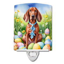 Load image into Gallery viewer, Redbone Coonhound Easter Egg Hunt Ceramic Night Light