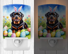 Load image into Gallery viewer, Rottweiler Easter Egg Hunt Ceramic Night Light