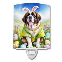 Load image into Gallery viewer, Saint Bernard Easter Egg Hunt Ceramic Night Light