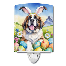Load image into Gallery viewer, Saint Bernard Easter Egg Hunt Ceramic Night Light