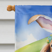 Load image into Gallery viewer, Saluki Easter Egg Hunt House Flag