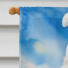 Load image into Gallery viewer, Samoyed Easter Egg Hunt House Flag