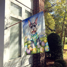 Load image into Gallery viewer, Schnauzer Easter Egg Hunt House Flag