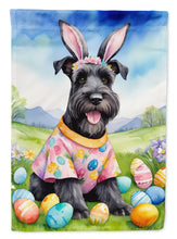 Load image into Gallery viewer, Schnauzer Easter Egg Hunt House Flag