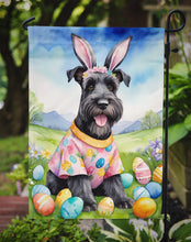 Load image into Gallery viewer, Schnauzer Easter Garden Flag - Easter Egg Hunt - Dog-Themed Spring Yard Decor
