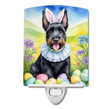 Load image into Gallery viewer, Scottish Terrier Easter Egg Hunt Ceramic Night Light
