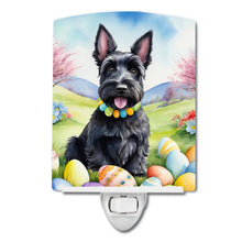 Load image into Gallery viewer, Scottish Terrier Easter Egg Hunt Ceramic Night Light