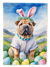 Load image into Gallery viewer, Shar Pei Easter Egg Hunt House Flag