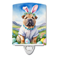 Load image into Gallery viewer, Shar Pei Easter Egg Hunt Ceramic Night Light