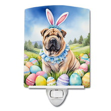 Load image into Gallery viewer, Shar Pei Easter Egg Hunt Ceramic Night Light