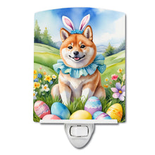 Load image into Gallery viewer, Shiba Inu Easter Egg Hunt Ceramic Night Light