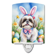 Load image into Gallery viewer, Shih Tzu Easter Egg Hunt Ceramic Night Light