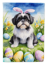 Load image into Gallery viewer, Shih Tzu Easter Egg Hunt House Flag