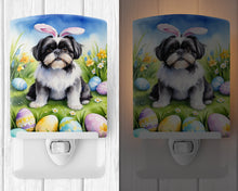 Load image into Gallery viewer, Shih Tzu Easter Egg Hunt Ceramic Night Light