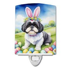 Load image into Gallery viewer, Shih Tzu Easter Egg Hunt Ceramic Night Light