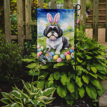 Load image into Gallery viewer, Shih Tzu Easter Garden Flag - Easter Egg Hunt - Dog-Themed Spring Yard Decor