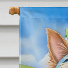 Load image into Gallery viewer, Silky Terrier Easter Egg Hunt House Flag