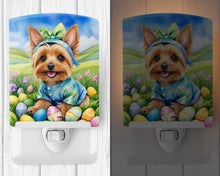 Load image into Gallery viewer, Silky Terrier Easter Egg Hunt Ceramic Night Light