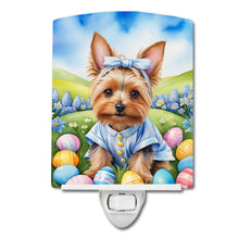 Load image into Gallery viewer, Silky Terrier Easter Egg Hunt Ceramic Night Light