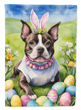 Load image into Gallery viewer, Staffordshire Bull Terrier Easter Egg Hunt House Flag