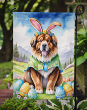 Load image into Gallery viewer, Tibetan Mastiff Easter Garden Flag - Easter Egg Hunt - Dog-Themed Spring Yard Decor