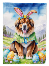 Load image into Gallery viewer, Tibetan Mastiff Easter Garden Flag - Easter Egg Hunt - Dog-Themed Spring Yard Decor