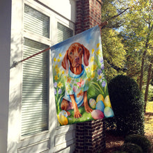 Load image into Gallery viewer, Vizsla Easter Egg Hunt House Flag