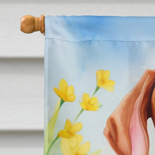 Load image into Gallery viewer, Vizsla Easter Egg Hunt House Flag